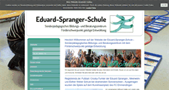 Desktop Screenshot of eduard-spranger-schule.net